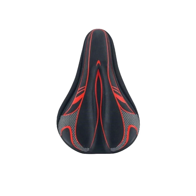 AliExpress NONE Hot！Bike Seat Cushion, Silicone Gel Padded Cover Bike Seat Cover For Men Women, Adjustable Soft Padding Bicycle Seat Cushion