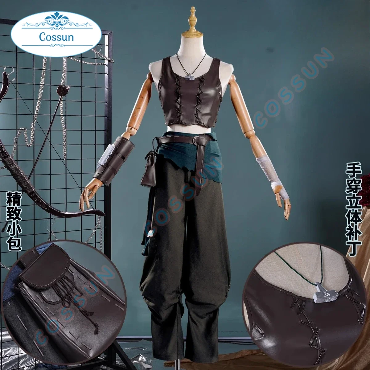 

Identity V Shooter Archer Косплей Костюм Cos Game Аниме Вечеринка Униформа Хэллоуин Игра Ролевая Одежда Одежда Новая