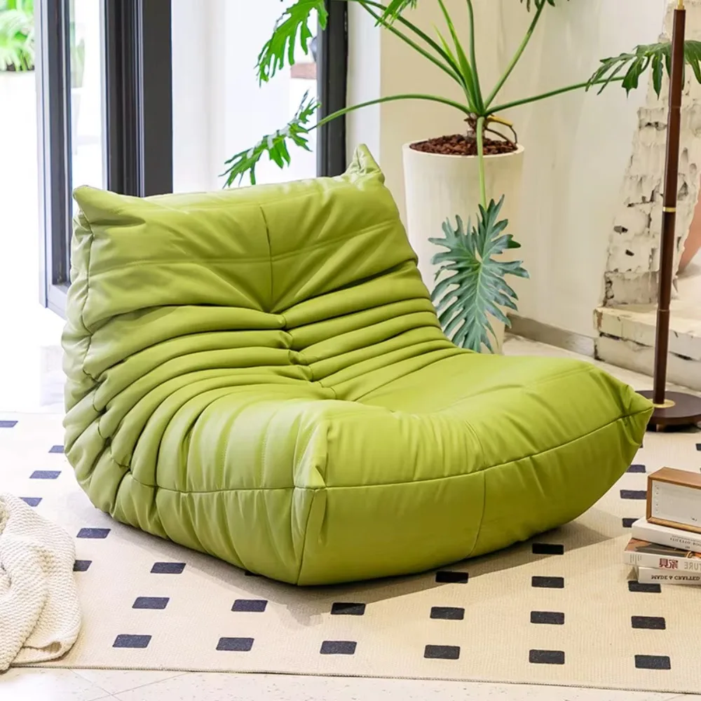 현대적인 창의적 디자인 빈백 소파 럭셔리 빈백 의자 침실용 패브릭 빈백 소파