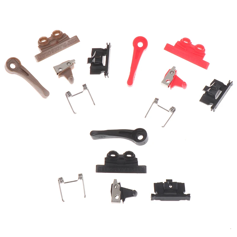 5Pcs Hair Clipper Swing Head Cover Switch Adjusting Rod Spare Parts For Electric Clippers 8591/8148