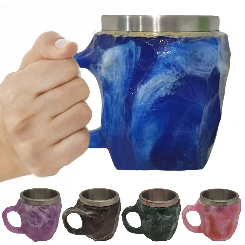 Crystal Resin Coffee Mug 2