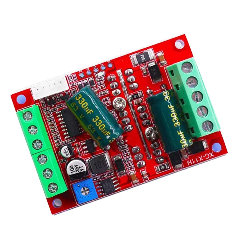 DC 6-60V 16A 400W 3 相ホールブラシレスモーターコントローラーボード BLDC PWM PLC ドライバーモジュール