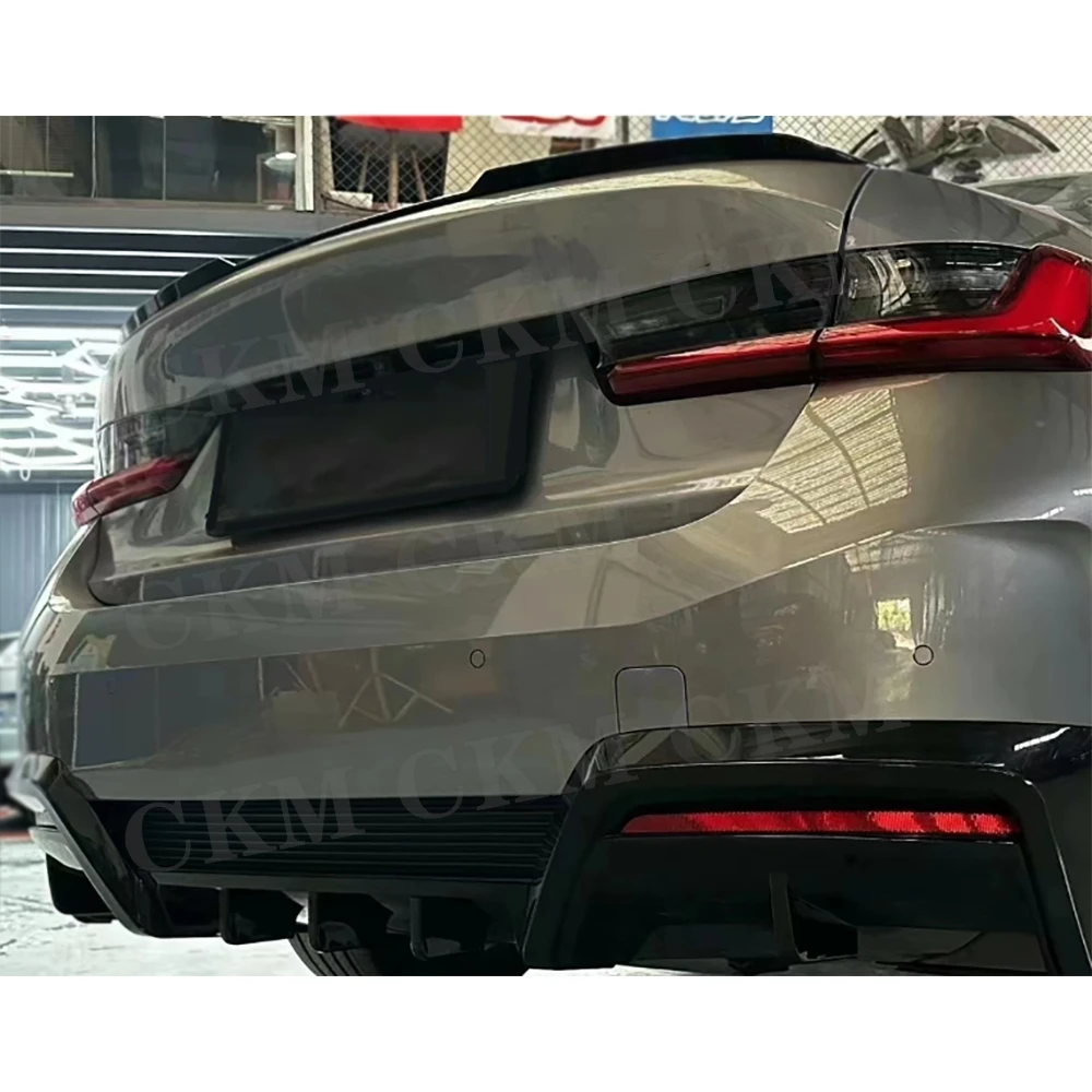 

Автомобильный диффузор заднего бампера, задний боковой разветвитель, спойлер, защита заднего бампера для моделей BMW I3 22, глянцевый черный, автомобильные аксессуары