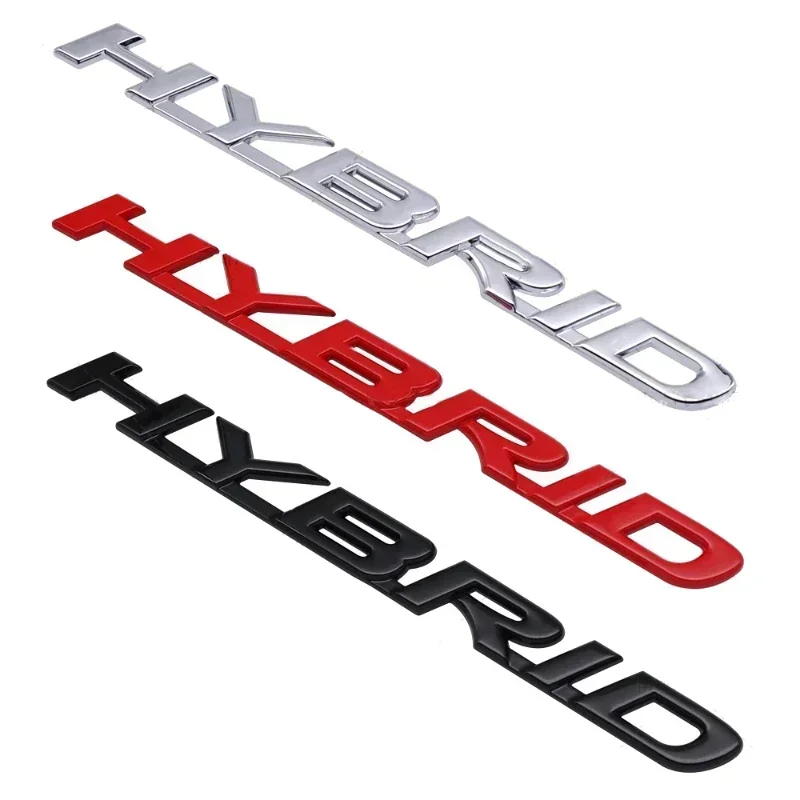 3D Metalen HYBRIDE Logo Kofferbak Spatbord Deur Embleem Badge Auto Sticker Decals for Lexus RX350 NX200 ES300 IS300 LX470 LX570