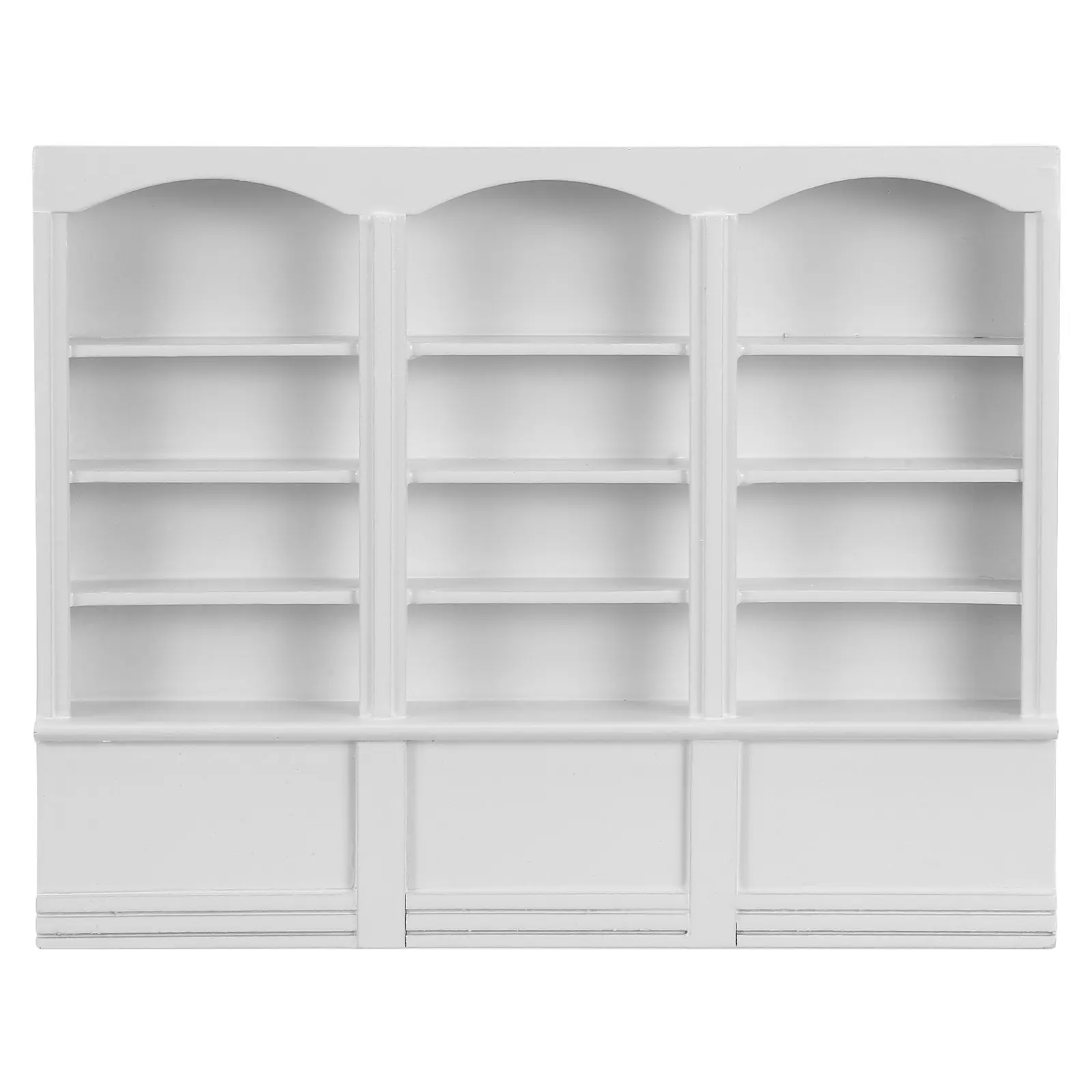 

1Pcs Mini Bookcase Premium Wood Small Cabinet Creative Decoration Dollhouse Display Shelf Miniature Furniture Accessory
