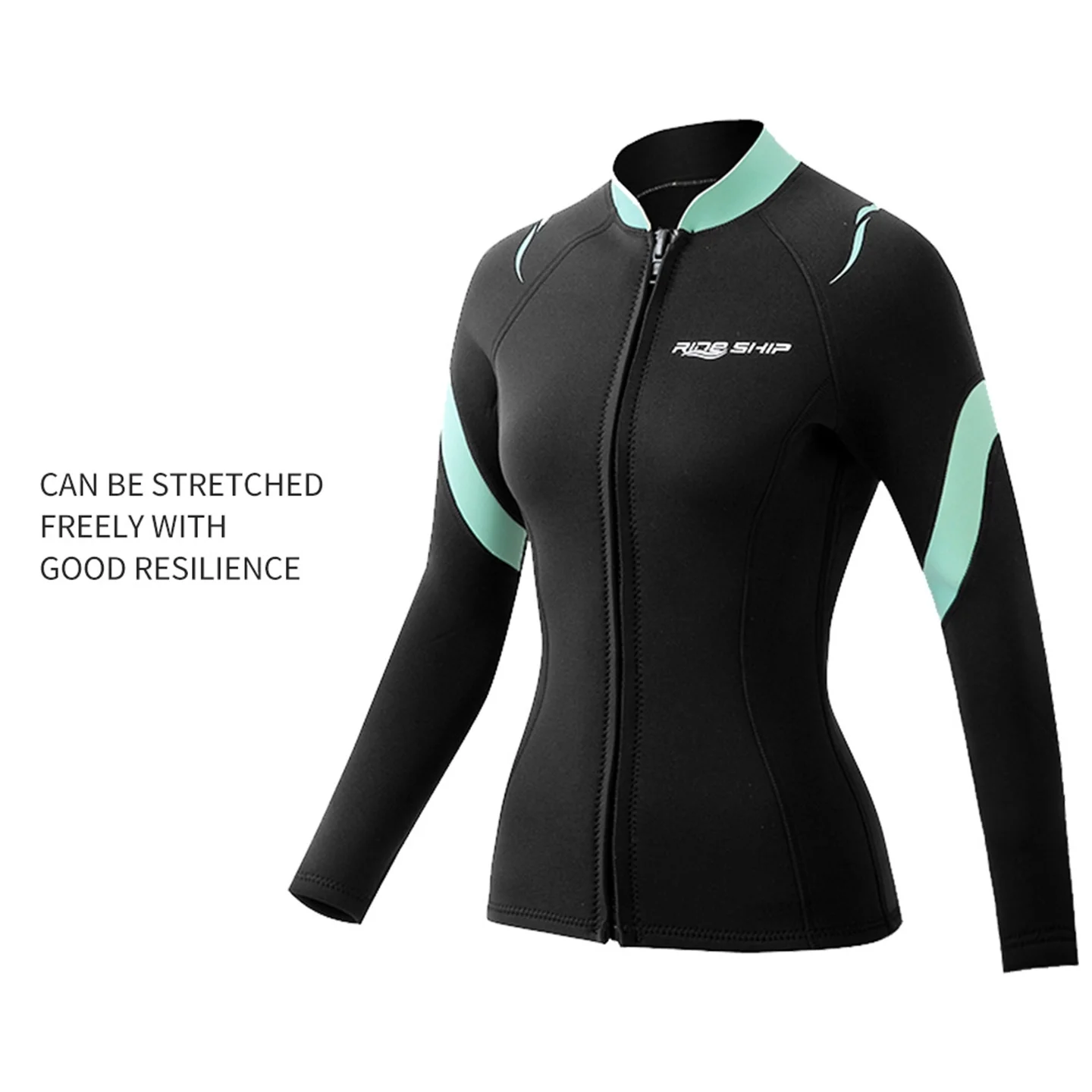 3 مللي متر النيوبرين التخسيس بذلة المرأة الغوص بلوزات وسراويل منفصلة الغوص تصفح الشتاء ملابس السباحة الحرارية