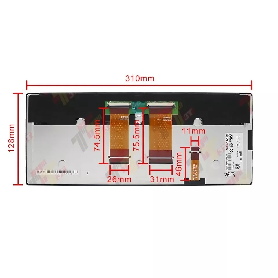 LCD 12,3" Navigationsdisplay für Mercedes W213 W238 E300 E200 E63 E43 GPS – Detail 3