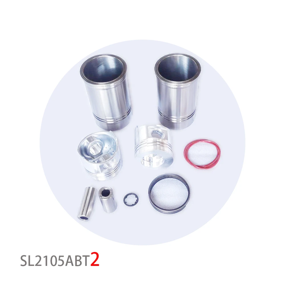 

Set of pistons , piston rings, pin, cylinder liners for Fujian Lijia SL2105ABT2 / SL2100BD / SL2100BT