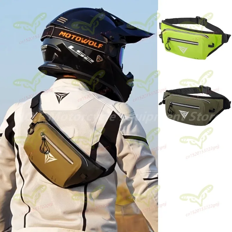 

Motowulf Motorcycle Rider Waist Bag Large Capacity Storage Bag Male Female Off Road Motorcycle Waterproof Bag