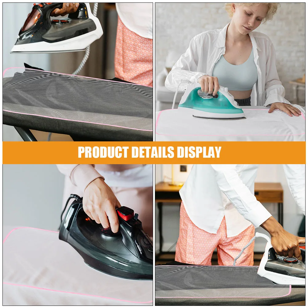 

6pcs Heat Resistant Protector Garment Mesh Pad For Clothes Pressing Protection Household Reusable High Temp Resistant Mesh