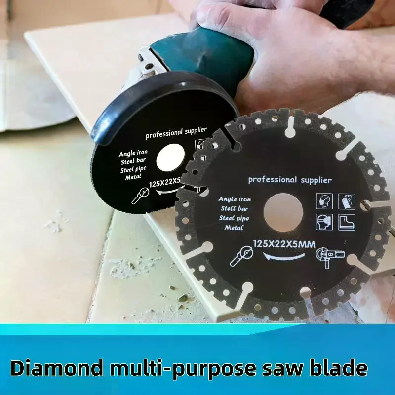 1/3Pcs 115/125mm Angle Grinder Cutting Disc Grinding Wheel Tool Saw Disc Wheel Tile Marble Concrete Steel Stone PVC Pipe Cutting