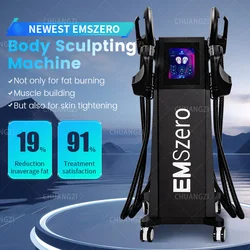 EMSzero-Machine EMS pour Éliminer les Graisses et les Muscles, Amincissement du Corps, Construction des Fesses, 6500W, 200HZ