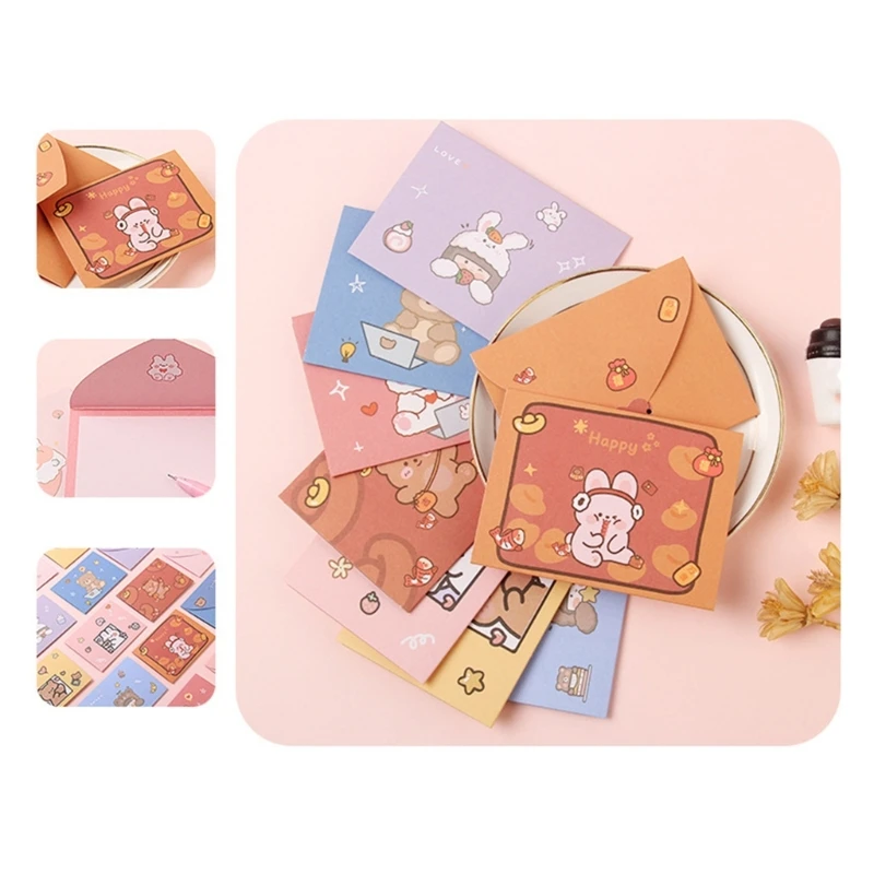 Birthday Card Greeting Card Envelope Postcard Cartoon Animal Greeting Card