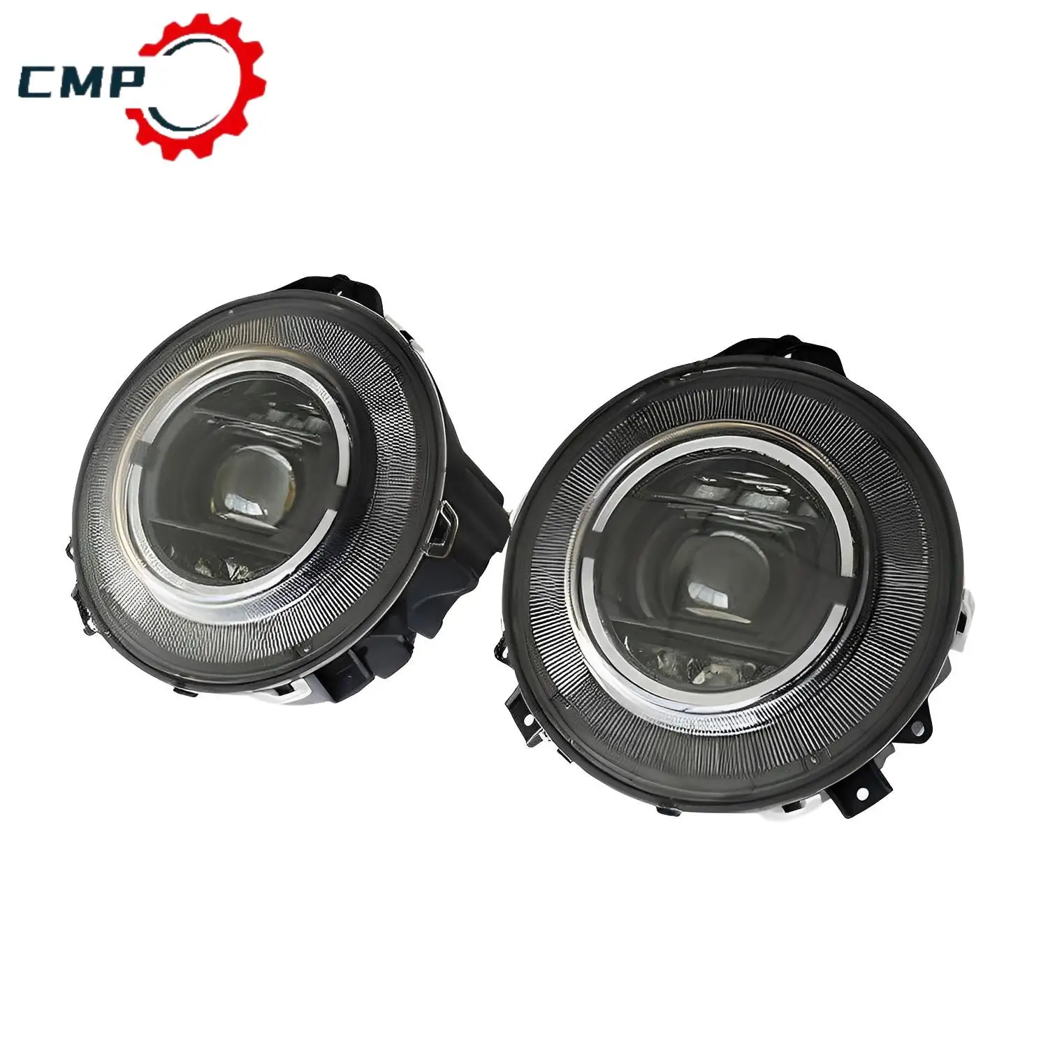 

2Pcs W463 Black Headlights A Pair of For Mercedes Benz G-class W464 Style Dynamic LED G500 Car Light Assembly