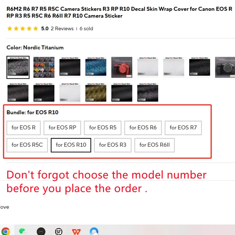 Hinefilm Per Canon EOS 5DS 5DSR 5D2 5D3 6D2 Adesivo Della Fotocamera 5D MARK II/III Wrap Cover 6D MARK II Pellicola Protettiva Della Protezione Della Pelle