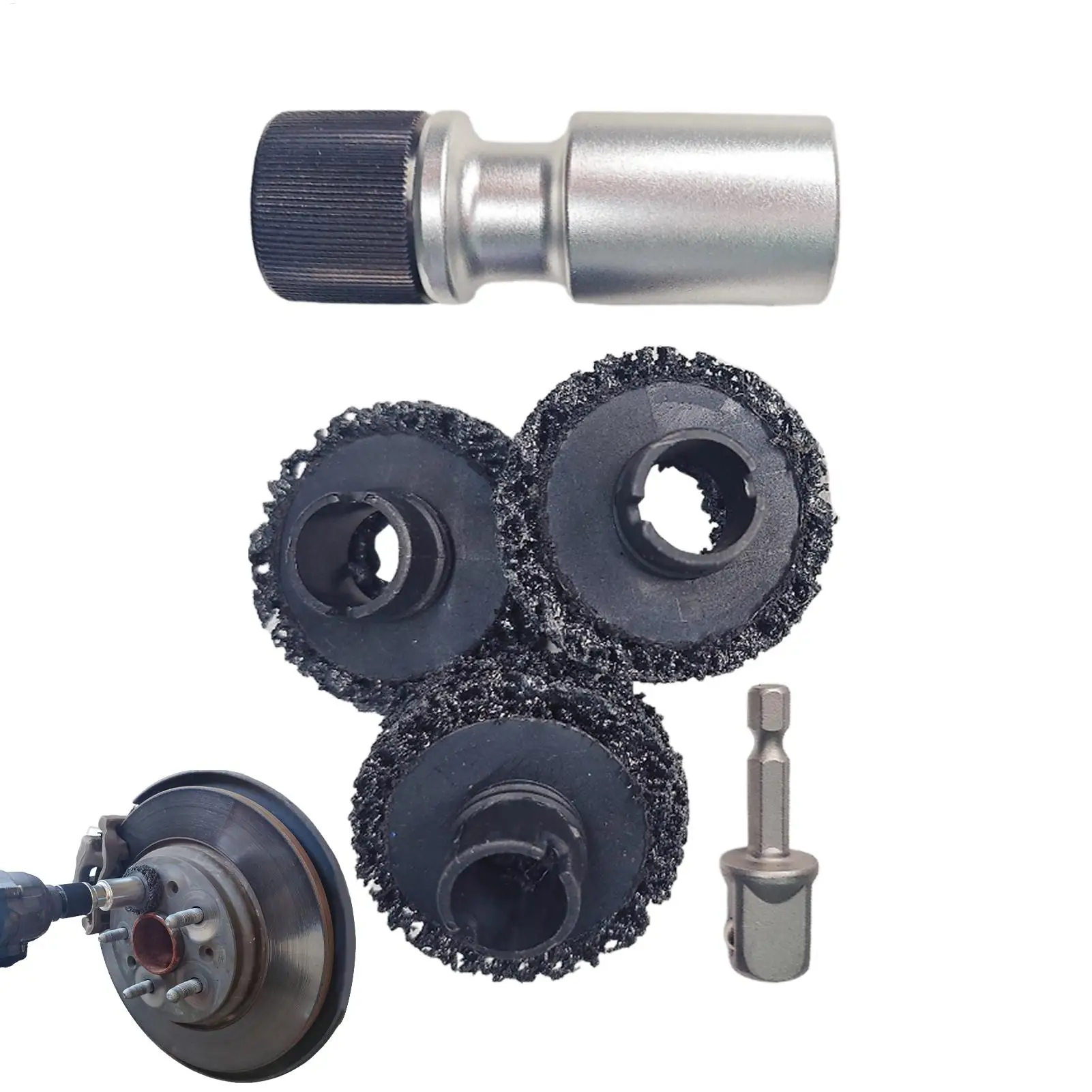 

Инструмент для очистки ступицы, автомобильная ступица, удаление ржавчины, вращающаяся ось колеса, инструмент для удаления ржавчины для автомобиля, гаража, мотоцикла, грузовика