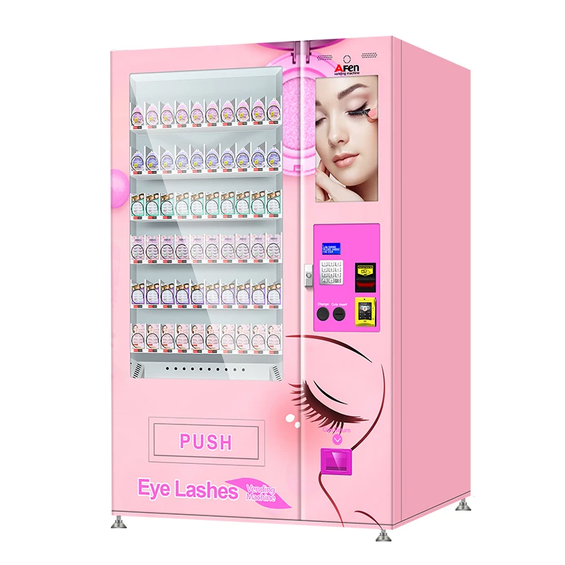 AFEN  cosmetic lashes wholesale vendor cosmetics combo vending machine for makeup