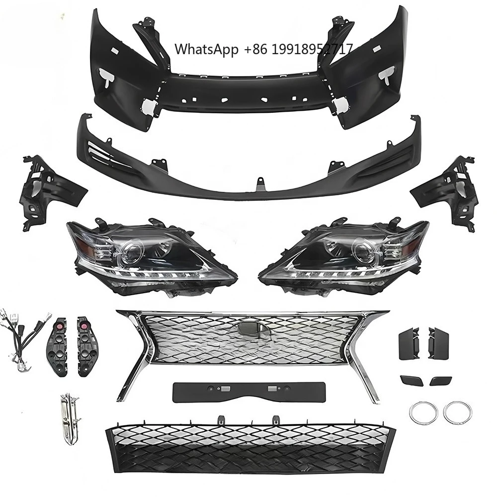LE-XUS RX RX300 RX200T RX450 2009-2012 Upgrade to Rx 2013 F-Sport Car Body Kits JJ516