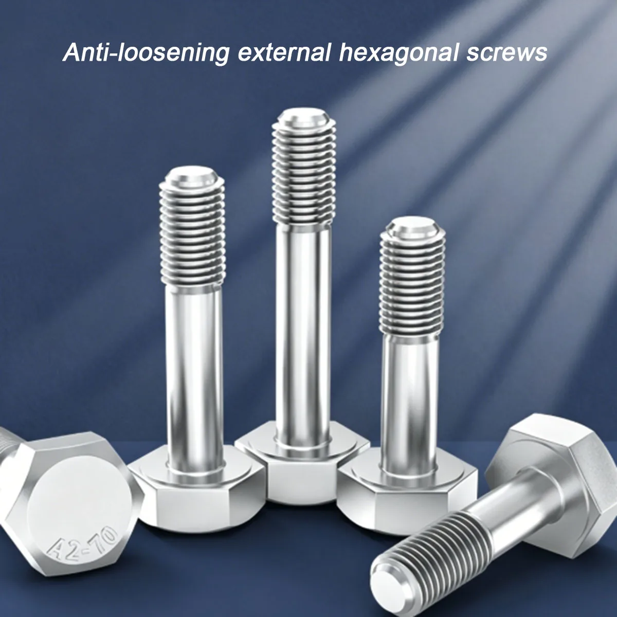 

M5M6M8M10M12M14 304 Stainless Steel Outer Hexagon Non Loosening Screw