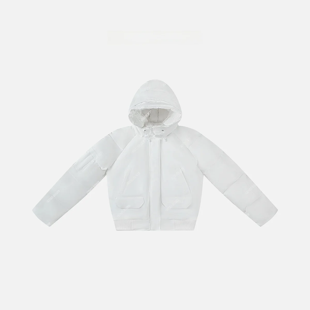 

Зимняя женская теплая стеганая куртка Zone Liu Snow Series 90 с капюшоном на молнии, длинная, цветная