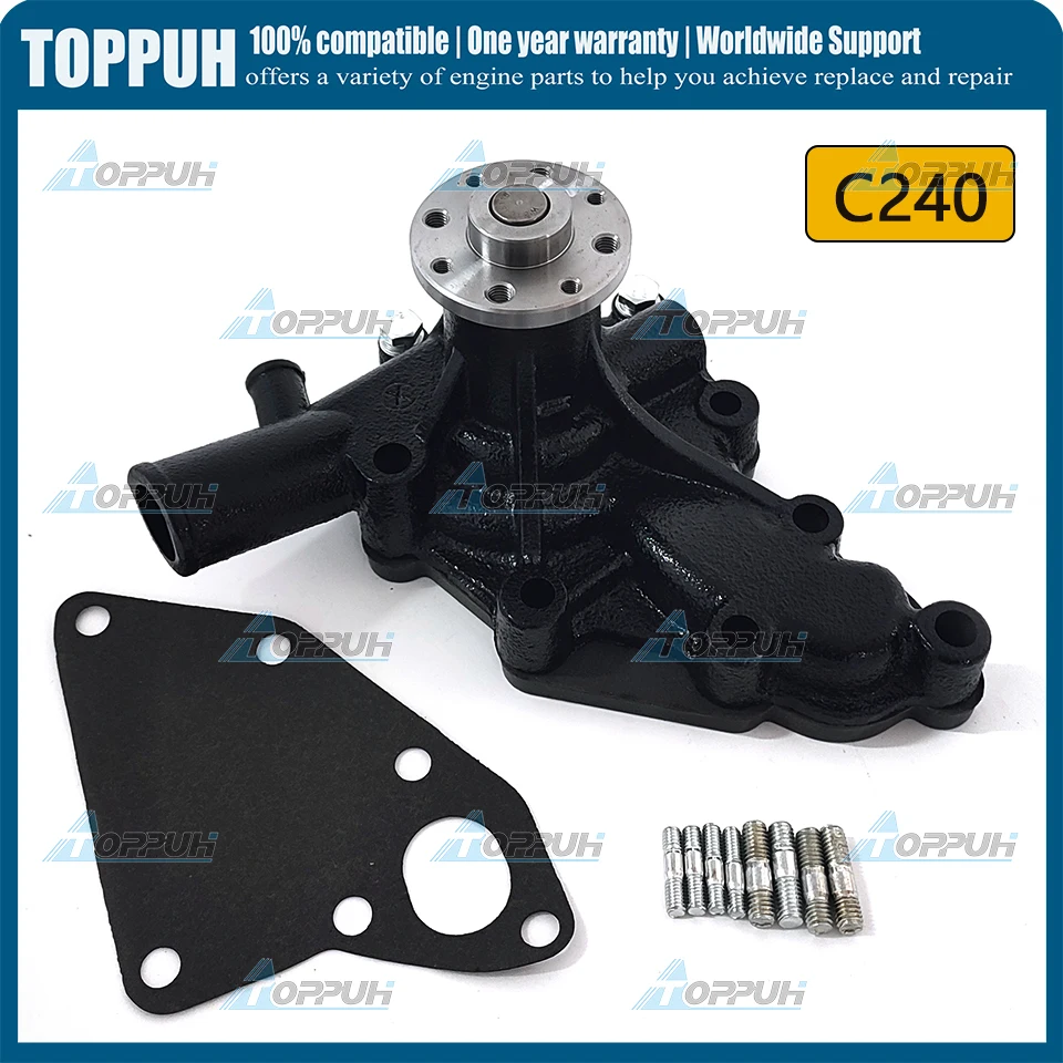 

Новая водяная помпа C240 с прокладкой для погрузчика Komatsu C240 Hyster, для Isuzu C240 8-94483-167-1 8-14600-169-0 8-94376-863-0