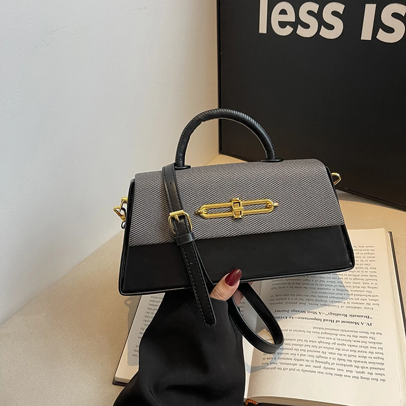 

Simple Vintage Casual Fashionable Bag With Letter Logo For Women Luxury Tote And Large Capacity