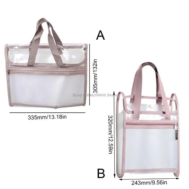 

Water Resistant Clear PVC File Organiser Expandable Document Organiser Folder