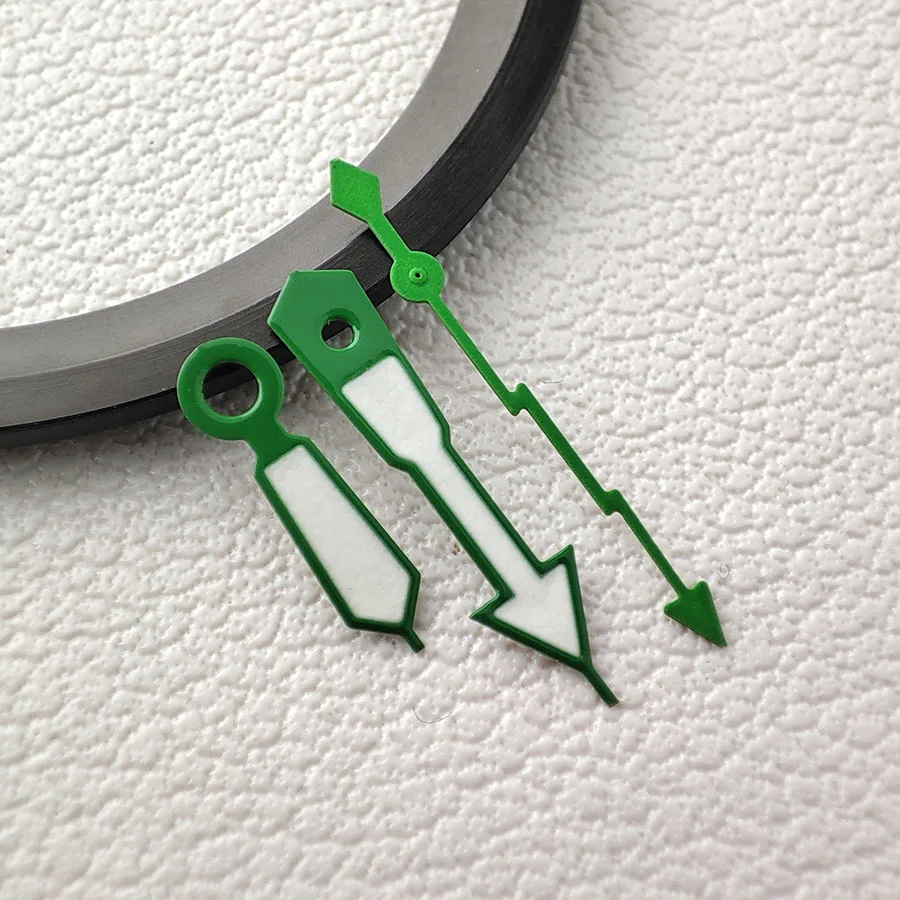 NH35 Hands Green Luminous Hands Red Blue Green Edges Hands Watch Accessories A147 For NH34  NH36 NH38 NH70 Movement