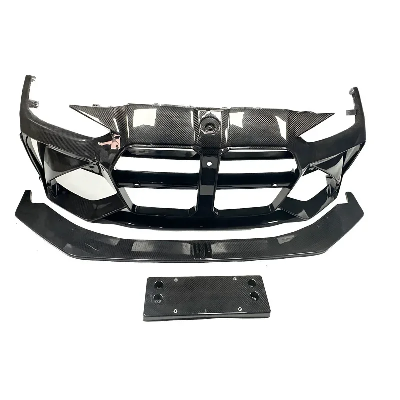 

BMW M3M4G80G82 Dry Carbon Fiber Large Surround Combination Kit Front Lip Rear Lip Side Skirt Mirror Case Cover