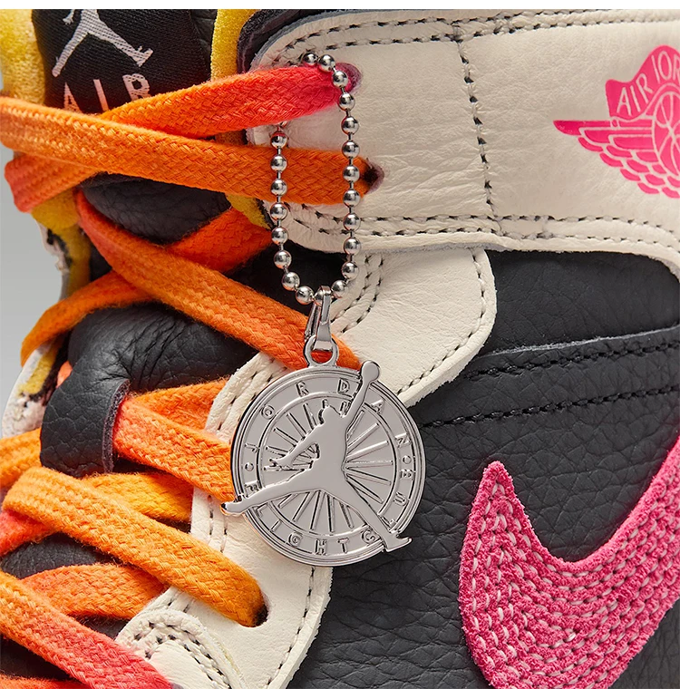 Nike Authentic JORDAN Damen High-Top-Schnürschuhe, verschleißfeste, lässige Sportschuhe IB7007-107 – Detail 11