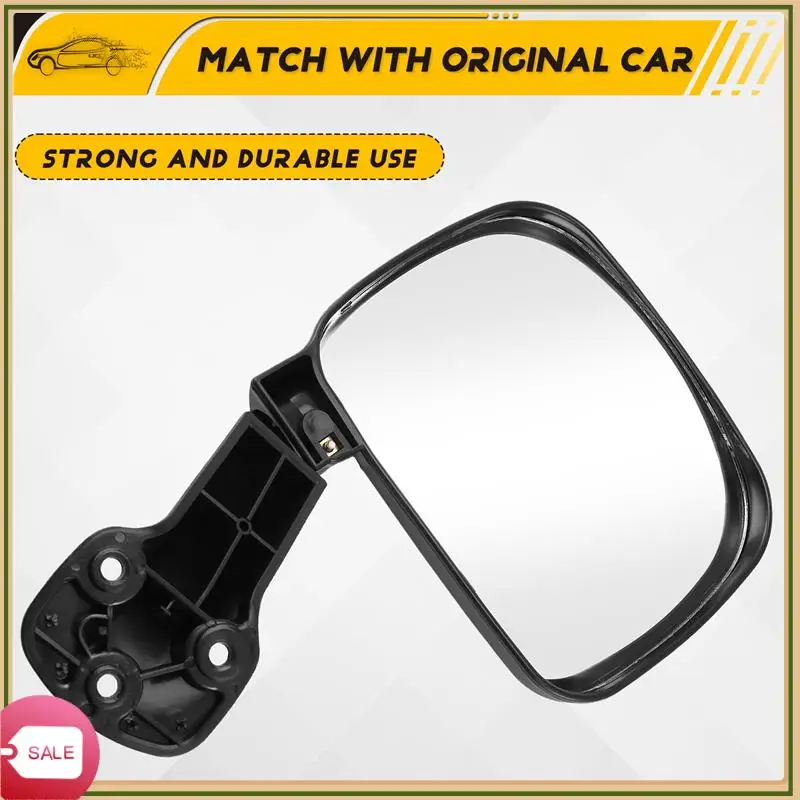 

Unique Black Rear Tailgate Door Mirror Assembly Car Exterior Parts For Toyota Hiace H200 2005-2013 For RHD DRIVERS