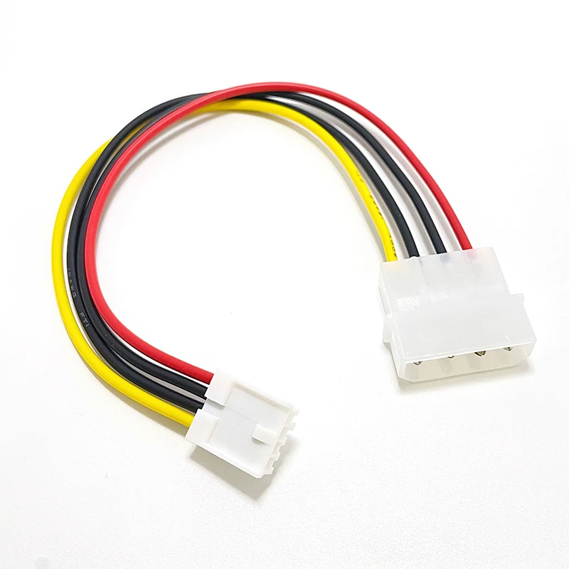 20cm Big 4 Pin Molex to Small 4Pin Convert Cable FDD Floppy Drive Power Supply Cord Computer IDE to Power Connection Plug Cord