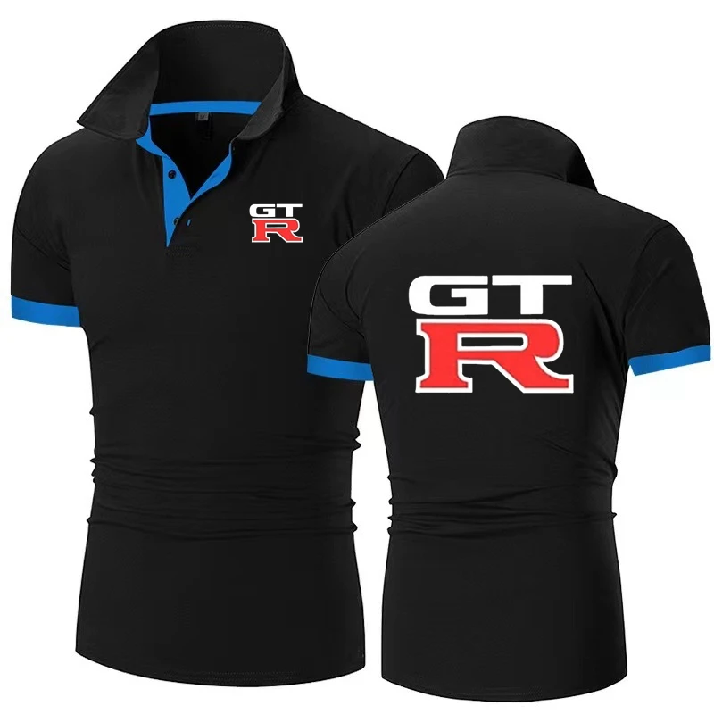 Men GTR JDM Car Polo Shirts Nissans Polo Shirt for Men Nissanes Vintage Wholesale POLO Shirt S-6XL 072