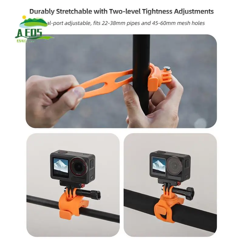 

Крепление для экшн-камеры AED5, регулируемый мини-гибкий кронштейн для DJI Action 5 Pro Gopro 13 Insta360 Go 3S, аксессуары