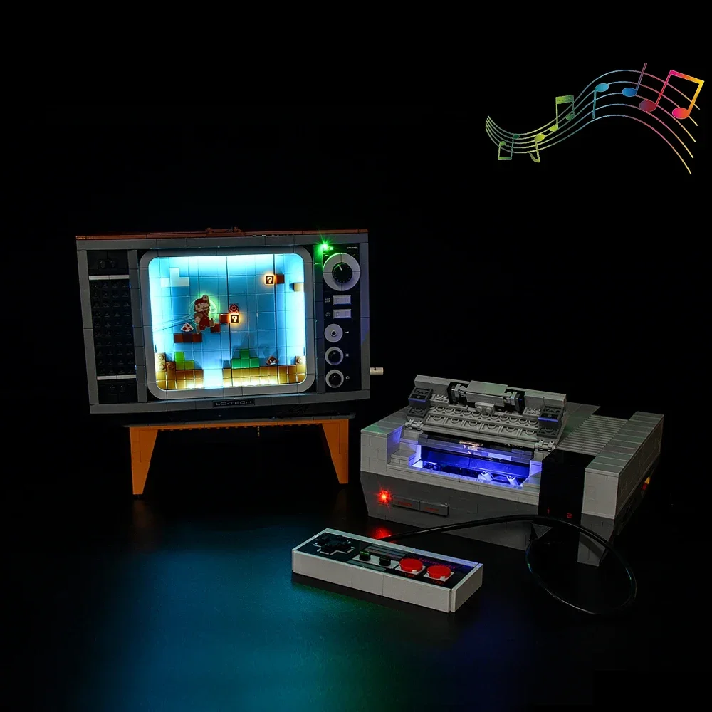 

LED Light Kit for Entertainment System 71374 with Lamp Ideas Not Include Building Blocks Bricks (Only Led Light Kit)