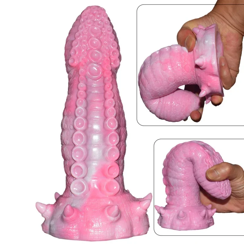 

GOFLYING Huge Monster Dildo Lesbian Anal Toys Suction Cup Octopus Tentacle Artificial Penis Animal Dildo Sex Toy for Women Adult