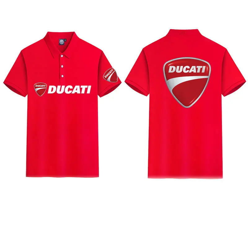 Ducati Racing Summer Polo Shirt – Short-Sleeved, Collared Performance Top for Motorsport Enthusiasts Men and women Fans - view 4