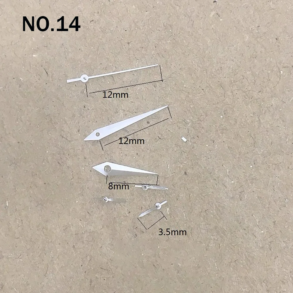 Watch Accessories Pointer Suitable for VD53 Quartz Movement Multifunctional Watch Hands Hour Minute Second 6-pin NO.12-17