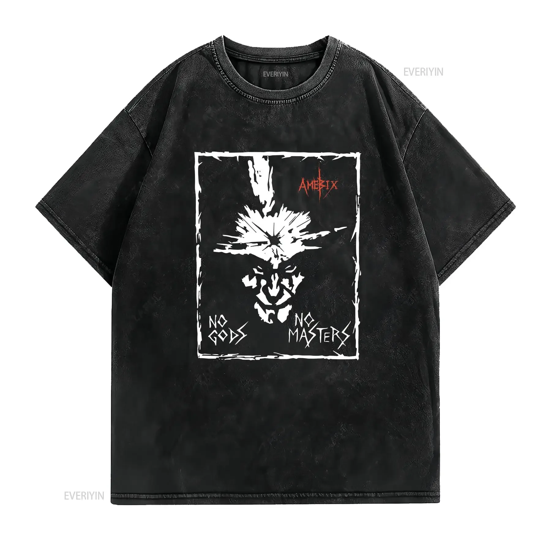 Amebix T shirt size S M L XL 2XL lady fit CRASS Flux Mob47 Gism Discharge Punk vintage Washed fashion Breathable Comfortable
