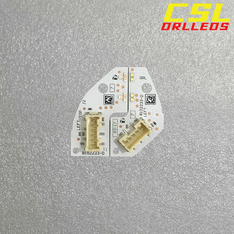 For Seat Leon MK3 5F Cupra DRL 5F0941475A 5F0941476A LED daytime running lights board module 2017-2020 replace OEM White