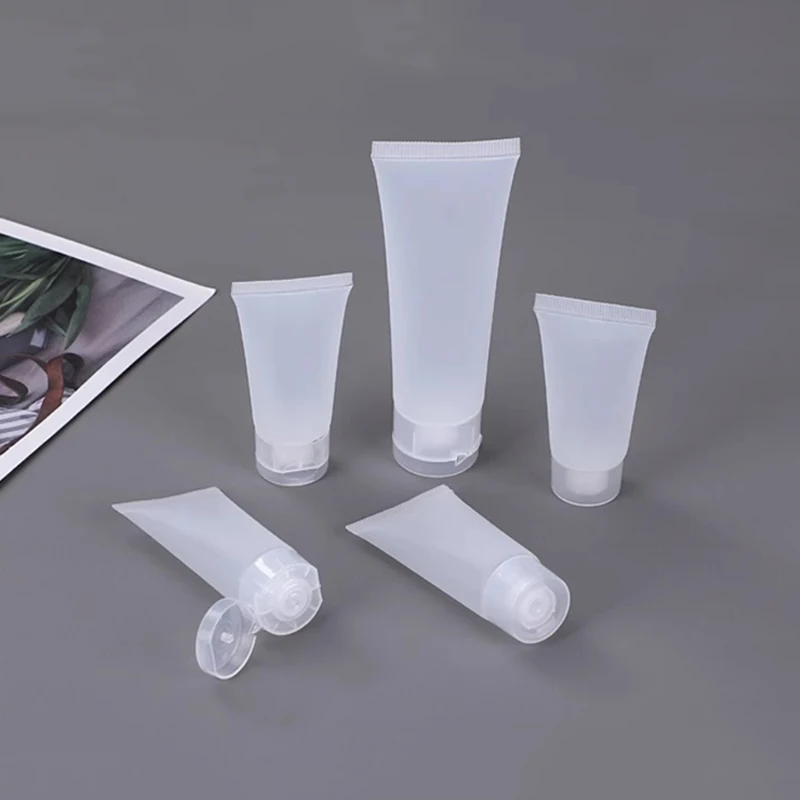 3-teiliges Reise-Quetschflaschen-Set + Transferadapter, tragbares, auslaufsicheres Kosmetik-Creme-Lotion-Toilettenartikel-Behälterset 15/30/50 ml – Detail 10