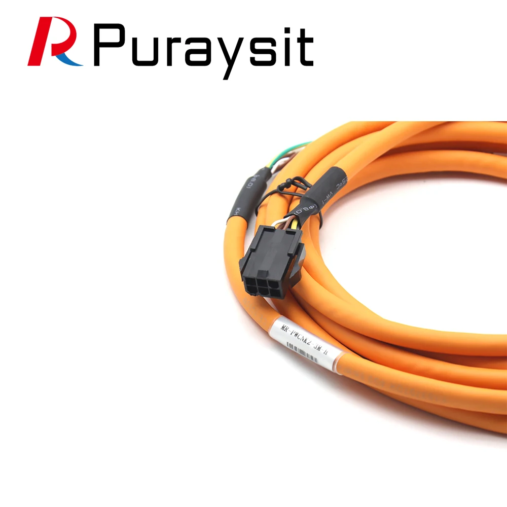 

Servo Power Cable with brake MR-PWCNK2-3M-H MR-PWCNK2-5M-H MR-PWCNK2-8M-H MR-PWCNK2-10M-H for Mitsubishi