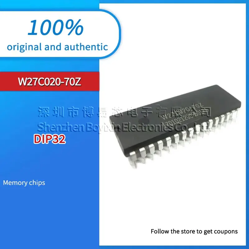 

W27C020-70 W27C020-70Z Black plastic housing