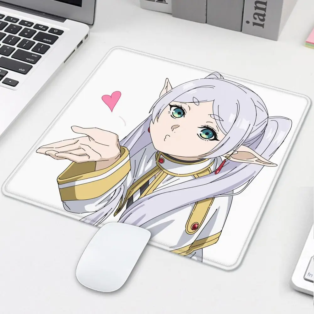 

Gaming Mouse Pad XS Small Mousepad For PC Anime Frieren Gamer Desktop Decoration Office Mouse Mat DeskmaGirl Gift for Play games
