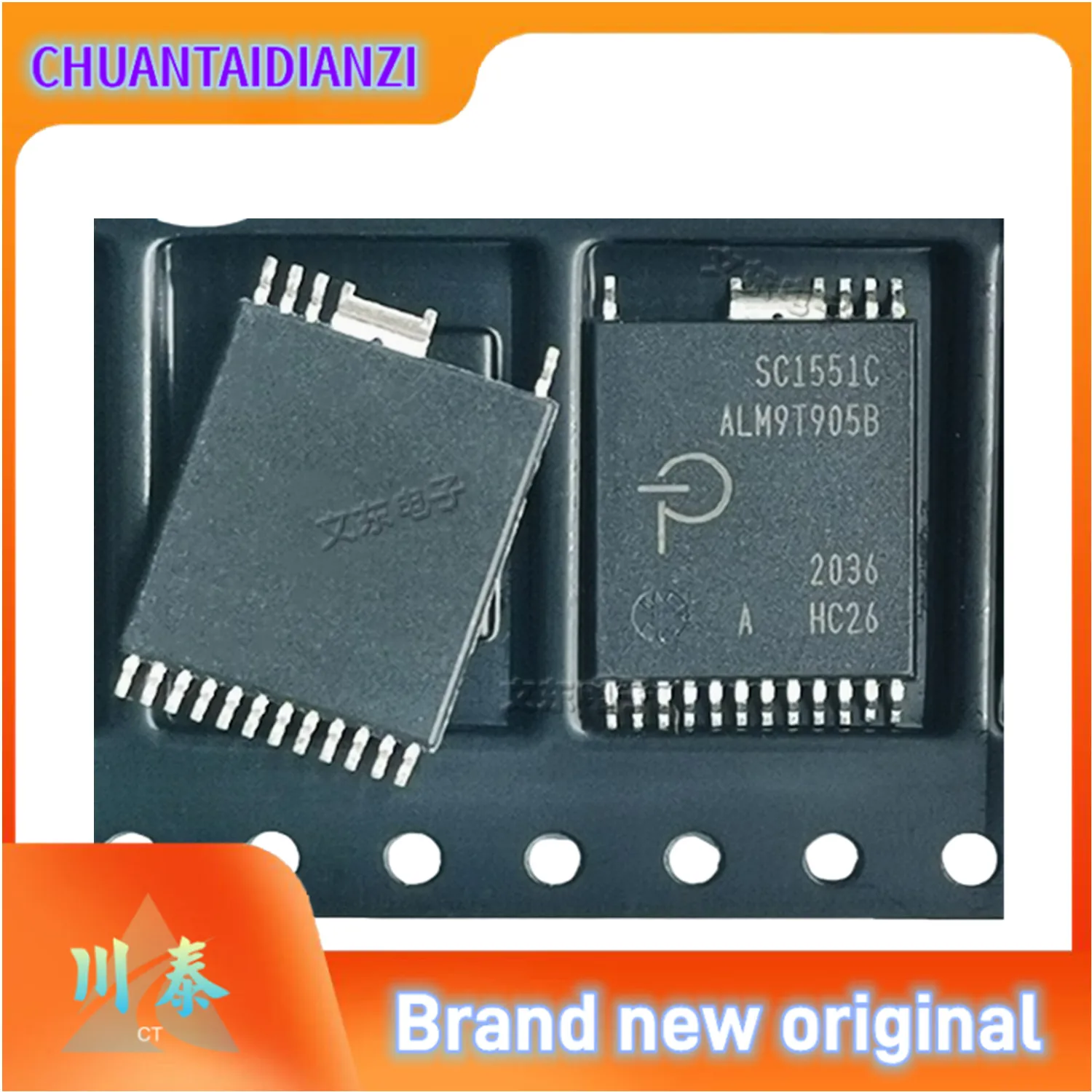 

5 шт. 100% новый оригинальный SC1551C SC1551C-HC26 преобразователь мощности микросхема SC1551C-HC26-TL патч INSOP-24D