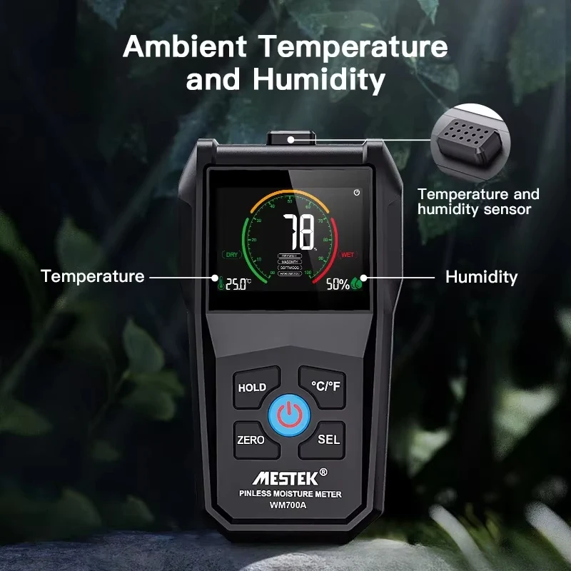 

WM700A Non contact Wood Moisture Tester Wood Moisture Tester Wooden Board