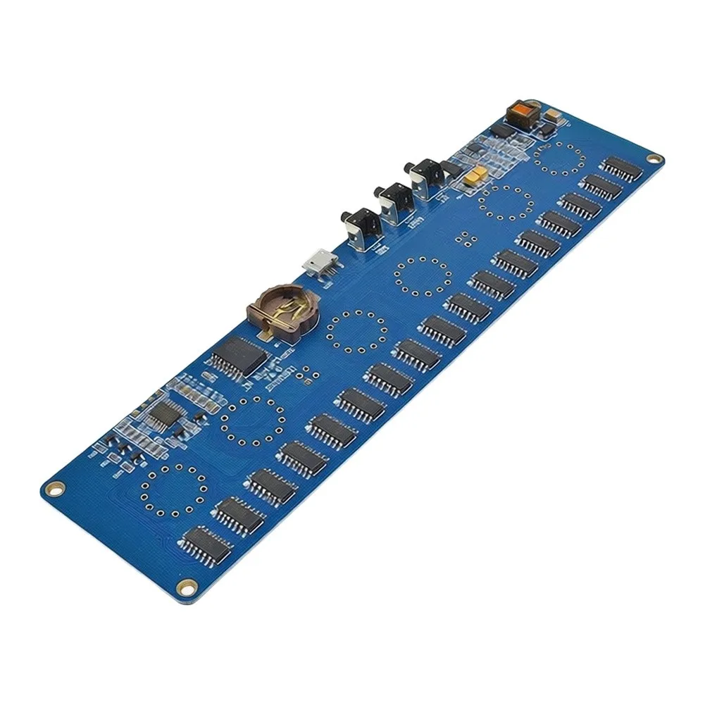 IN-14 Nixie-Tube Clock Circuit Board DC 5V PCB With RGB LED Display, For Auto Sleep For Mode & Anti-Cathode Poisoning For DIY