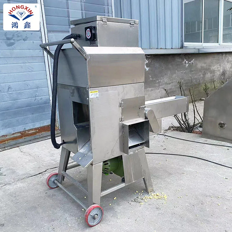 

Small Automatic Sweet Corn Thresher Food Factory Corn Kernels Stem Separator Corn Granulator