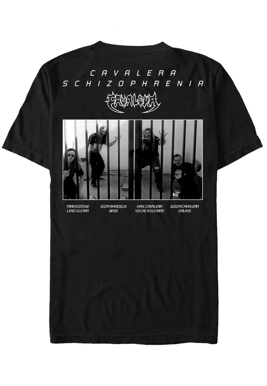 

Cavalera Schizophrenia Peripheral, Pattern Printing Summer Luxury Brand Pure Cotton Men's and Women's T-shirt Short Sleeve