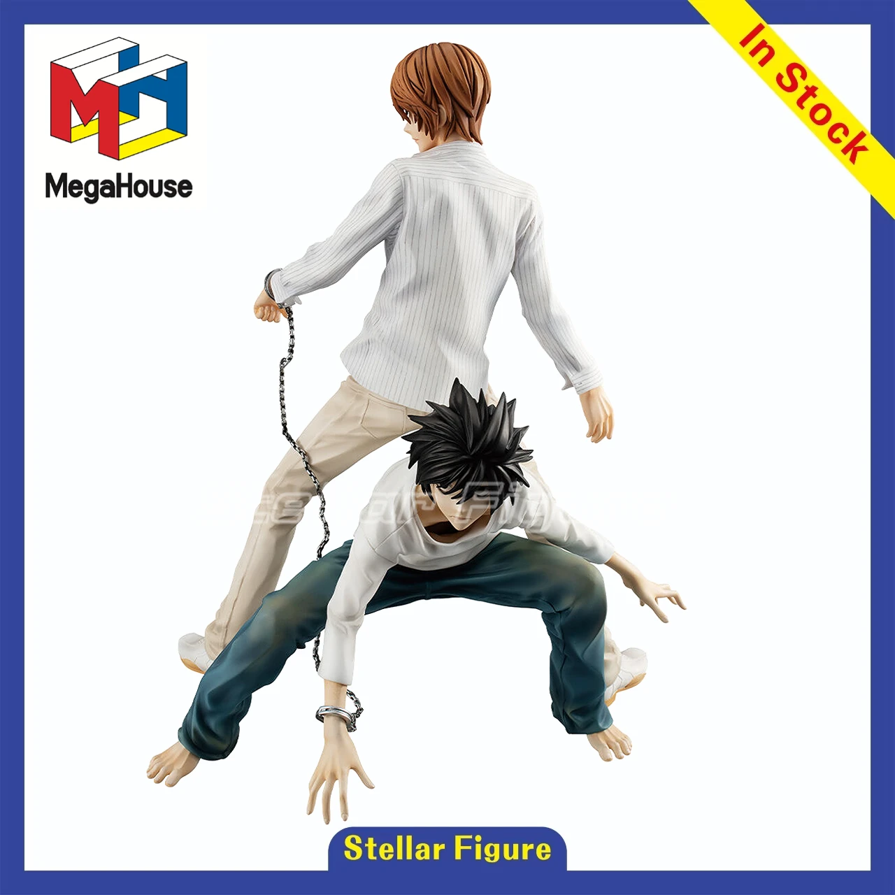 

【SF】В наличии: Коллекционная фигурка MegaHouse GEM Series DEATH NOTE L Ягами Лайт, модель для подарка